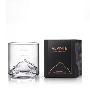 VERRE À WHISKY ET COCKTAIL JUNGFRAU, AVEC FOND FERMÉ - ALPINTE